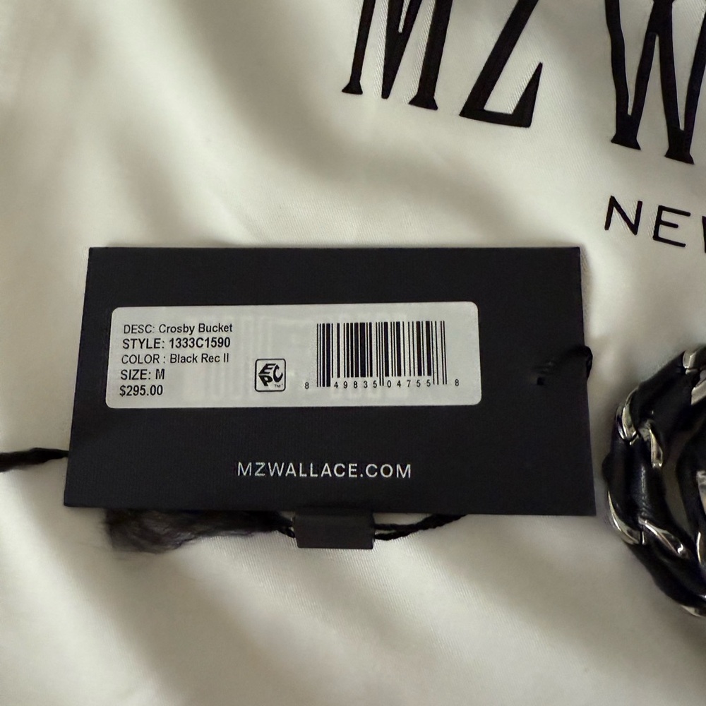 MZ Wallace Black and Red Quilted Crossbody Bag - Picture 5 of 5